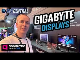The World's First 4th Gen 'Primary RGB Tandem' OLED Monitor!! [Gigabyte Computex 2025 displays]