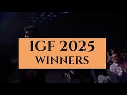 2025 Independent Games Festival (IGF) Awards Winners Reveal