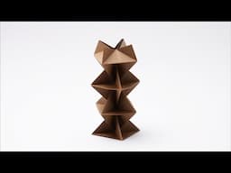 Origami Skeleton (4) (Shuzo Fujimoto)