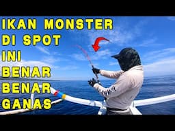 MANCING PAKAI UMPAN BESAR MAKIN BESAR JUGA IKAN YANG MAKAN UMPANNYA