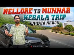 Tata Nexon లో Munnar కి వెళ్తున్న || Kerala Road Trip Started || 800Kms Journey ఒక్క రోజులో