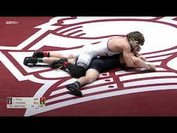 157lbs Jeremiah Price (App State) vs Jeb Prechtel (Bellarmine)