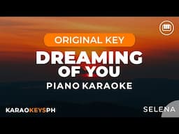 Dreaming Of You - Selena (Piano Karaoke)