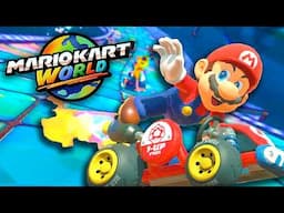 The NEW Rainbow Road is harder than you think…| Mario Kart World
