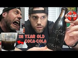 Drinking A 116 Year Old Bottle of Coca-Cola (Human Science) | L.A. BEAST