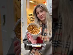 London's NEW Popcorn Shop🍿#london #popcornshop #londonfood