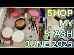 SHOP MY STASH JUNE 2025 // Selecting new products for my everyday makeup drawer & upcoming reviews