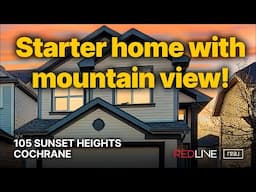 Perfect starter home with mountain view! #cochrane #sunsetridge #SyennaTomecek #Tomecek
