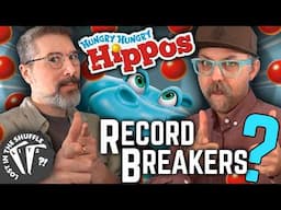 The world's fastest hippos attempt a brand new board game World Record - Lost In The Shuffle