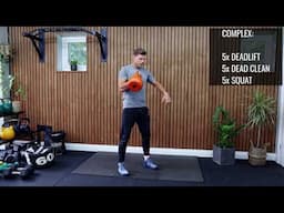 Build Strong Legs With this Complex (Deadlift, Dead clean, Squat)
