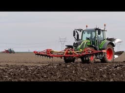 Spring sowing done different | Fendt 516 & 314 Vario ONE | Plough - Power Harrow - Drill