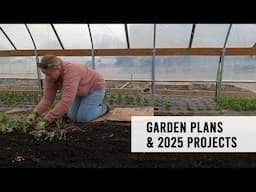 Garden Projects & 2025 Garden Plans!!  Sunshine and Flora Urban Flower Farm