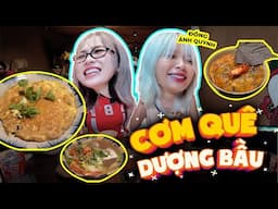"Hẹn hò" trời mưa cùng Đồng Ánh Quỳnh. Cơm quê Dượng Bầu đắt nhất trung tâm Q1, trứng chiên 120K!?