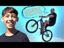 HUMILHOU O FILHO NO GRAU DE BIKE