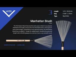 Vater Tip Sound - Manhattan Brush