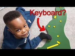 letting my nephew design a keyboard