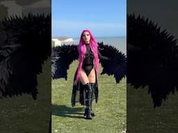 Making Black Angel Wings
