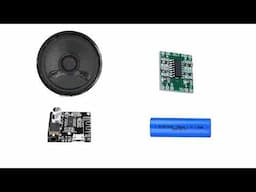 Make your own Simple & Cheap Portable Bluetooth Speaker in 5 minutes