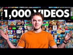 I Made 1,000 YouTube Videos… Here's How to BLOW UP