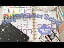 May 2025 Planner Setup | Setting Up My Planner for the New Month | Catchall & Social Media Planners
