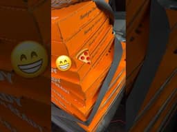 Pizza are safe and ready for the party!!! 😁. # pizza lovers