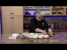 Foodland Ontario Recipes | Cooking with Cori - Strawberry Basil Ricotta Toast