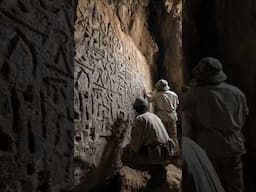 Star Map Carved Into Cave Includes Black Holes