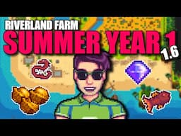 How much Money can you make on the Riverlands Farm in Summer