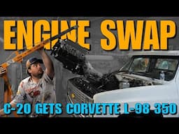 Beater Squarebody Gets CORVETTE Power!