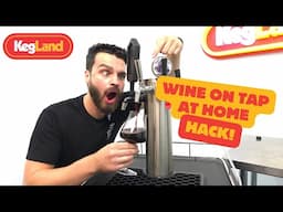 How to Get Wine/Coldbrew or Iced Tea on Tap! Introducing the BevPump by KegLand