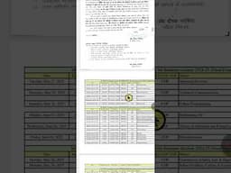 Aktu circular, Pre-Final Year and Other Phase-I Even Sem Examination Schedule for Session 2024-25