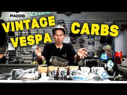 Vintage Vespa Delorto SI Carburetor 1959 and later 125-200cc Vespas