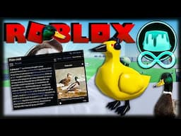 VIREI UM PATO E LI A WIKIPEDIA DOS PATOS NO ROBLOX