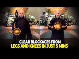 Clear Energy Blockages in Your Legs & Knees | Thich Man Tue