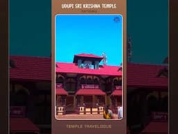 Sri Krishna Temple in Udupi | English Travel Guide | Shorts