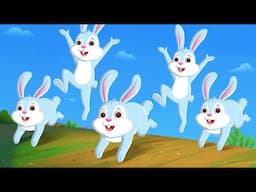 Five Little Bunnies Went Out One Day | FunForKidsTV - Nursery Rhymes & Baby Songs