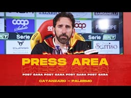 PRESS AREA | CASERTA NEL DOPO GARA DI CATANZARO-PALERMO