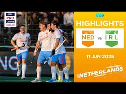 FIH Hockey Pro League 2024-25 Highlights: Netherlands vs Ireland (M) | Match 1