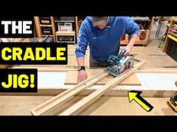 Turn Your CIRCULAR SAW Into a MITER SAW...(Ultimate Crosscut Jig!)