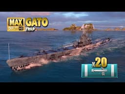 Submarine Gato: Living dangerous - World of Warships