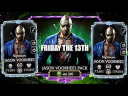 MK Mobile FRIDAY THE 13TH! Jason Voorhees Pack Opening!
