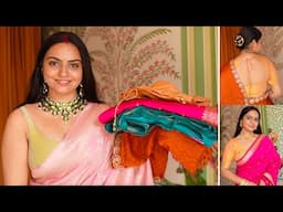 Amazon Sarees for Party Under ₹1500 💃 | Styling + Hair Ideas