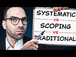 Systematic vs Scoping vs Narrative Review: Which One Gets You Published?