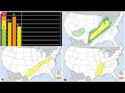 Strong Geomagnetic Storm & a Full Weekend of Severe Weather & Heavy Rain for parts of the USA