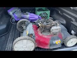 End of Spring 2025 Trash Hauls - Vacuums Saved and a Mower