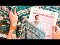June's Stitch Of The Month | 2025 Temperature-Sampler Blanket CAL