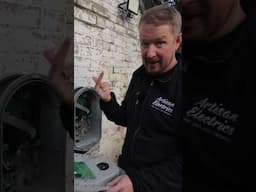 HORRENDOUS EV Charger Installation 😱 #shorts #horror #electrical