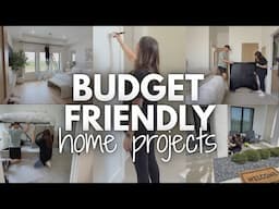 DIY HOME PROJECTS ON A BUDGET | BUDGET FRIENDLY HOME PROJECTS 2025 | EASY WAYS TO ELEVATE YOUR HOME
