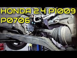 HONDA CRV P1009 P0706