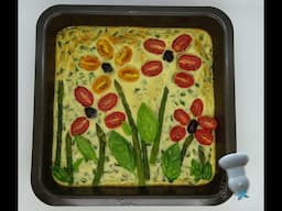 Recette de quiche sans pâte aux asperges